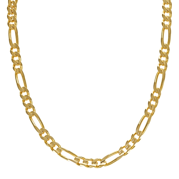Kette, 14K, Gelbgold, Figaro