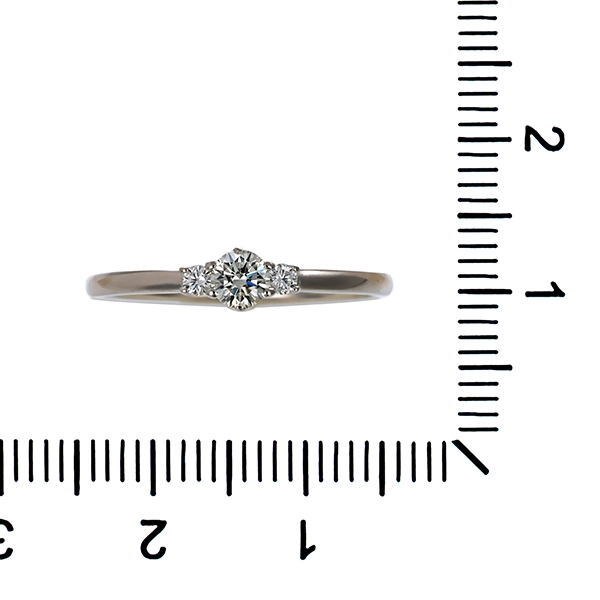 Diamantring, 14K, Weißgold, Brillanten 0,25 ct