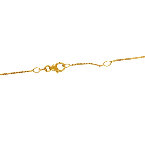 Collier, 14K, Gelbgold, Brillanten