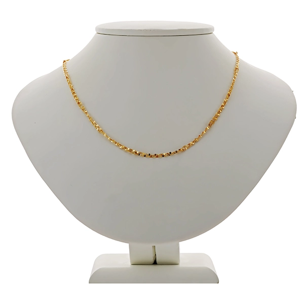 Goldkette, 14K, Gelbgold, 2-reihig