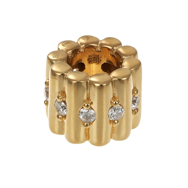 Anhänger, 14K, Gelbgold, 10Brillanten