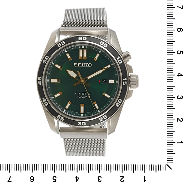 Herrenuhr Seiko 'Kinetic' Quartz