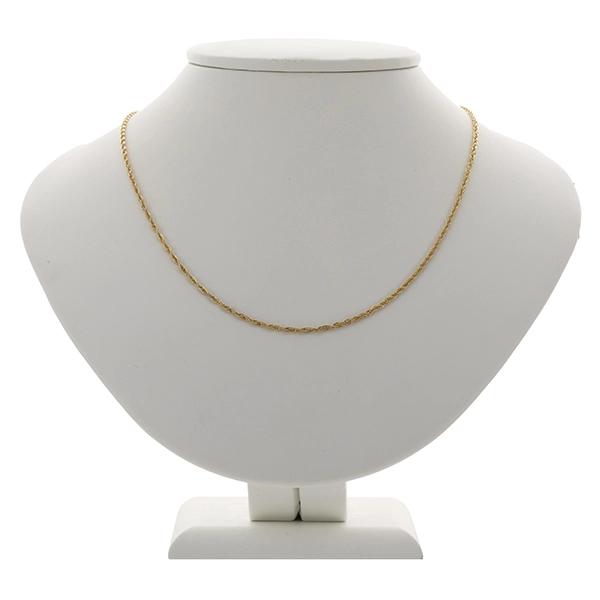 Collierkette, 8K, Gelbgold, Kordel-