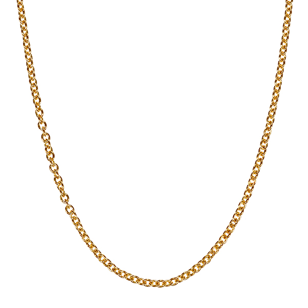 Collierkette, 14K, Gelbgold, Anker-