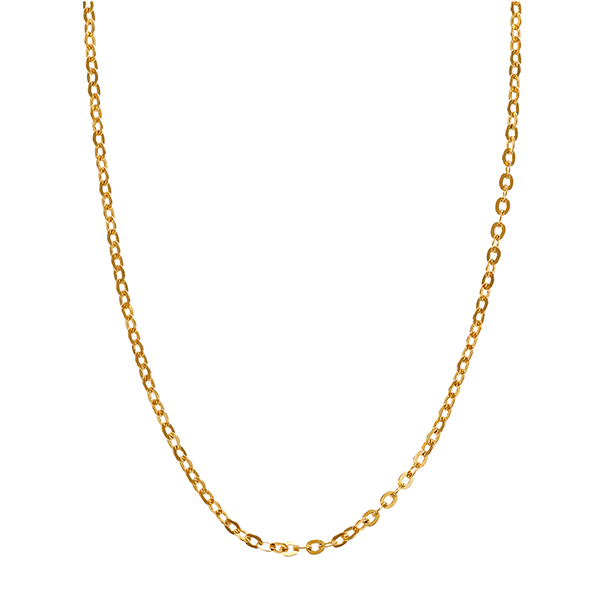 Collierkette, 18K, Gelbgold, Anker-