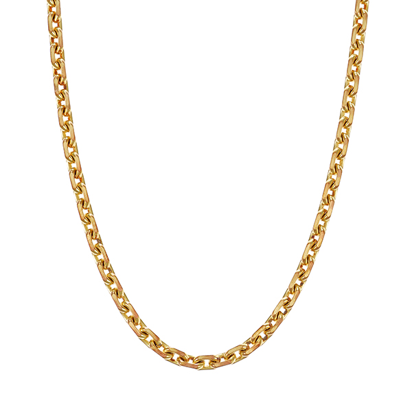 Collierkette, 8K, Gelbgold, Anker-