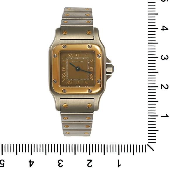 Damenuhr Cartier 'Santos Galbée' Quartz