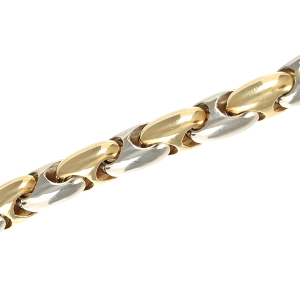 Armband, 18K, Gelb-/Weißgold, Chimento