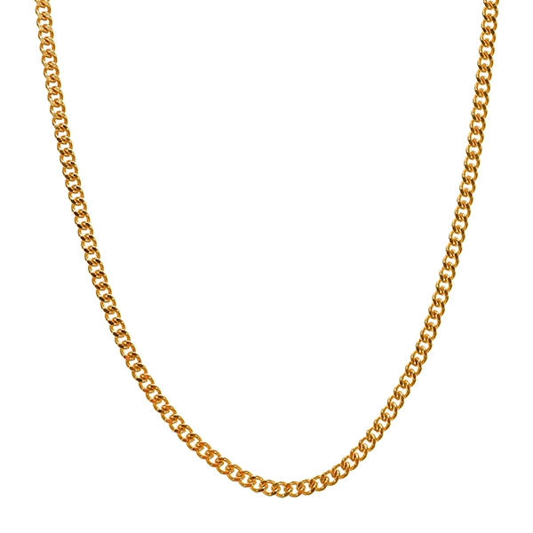Collierkette, 14K, Gelbgold, Panzer-