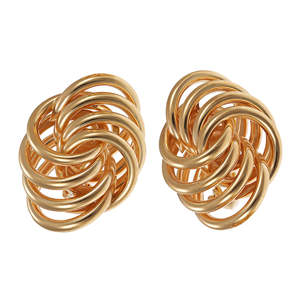 Clip-Stecker, 14K, Gelbgold