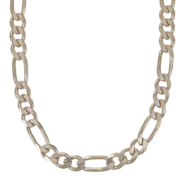 Silberkette, 925, Silber, Figaro-