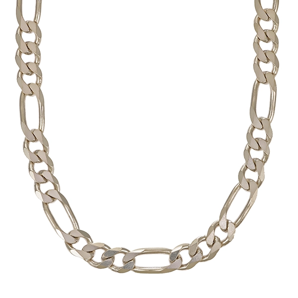 Silberkette, 925, Silber, Figaro-