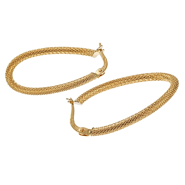 Creolen, 14K, Gelbgold