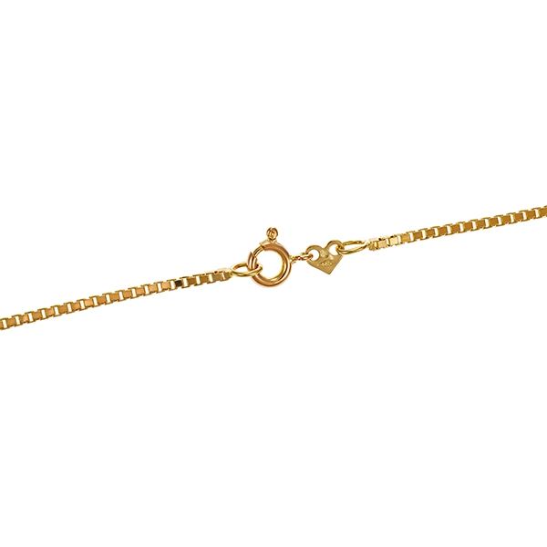 Collierkette, 14K, Gelbgold, Venezianer-