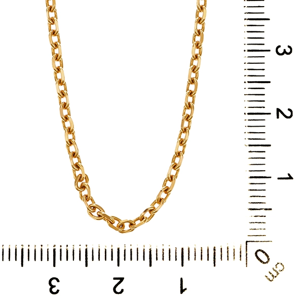 Kette, 18K, Gelbgold, Anker