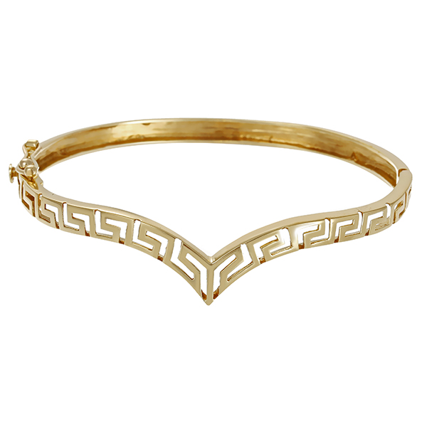 Armreif, 14K, Gelbgold