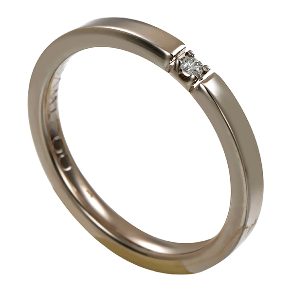 Brillantring, 14K, Weißgold