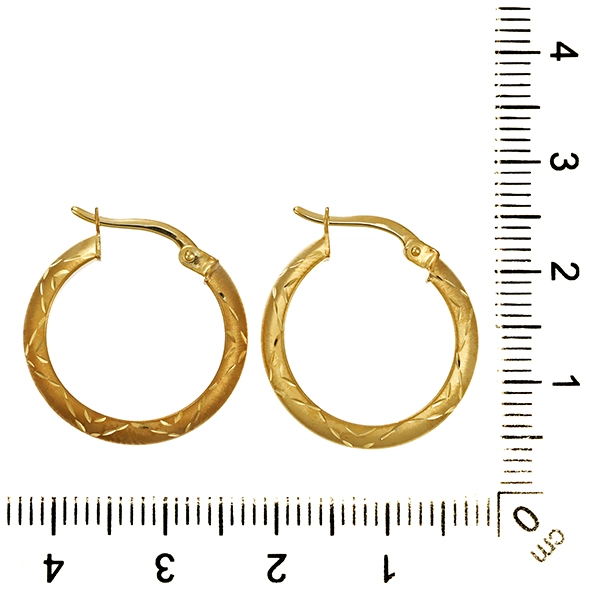 Creolen, 8K, Gelbgold