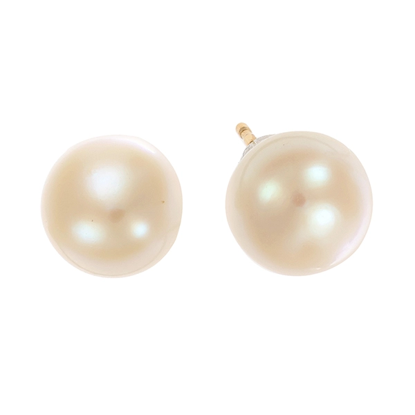 Ohrstecker, 18K, Gelbgold, Perlen