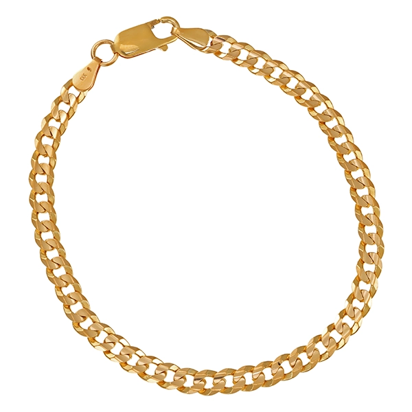 Armband, 8K, Gelbgold, Panzer-