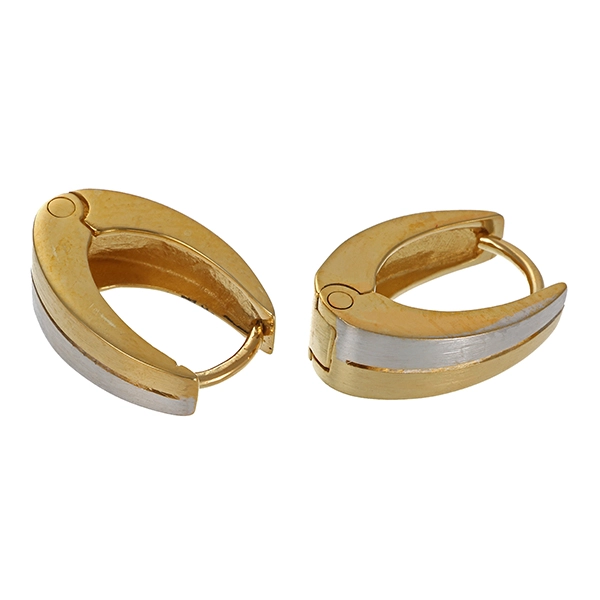 Steckhänger, 8K, Gelb-/weißgold