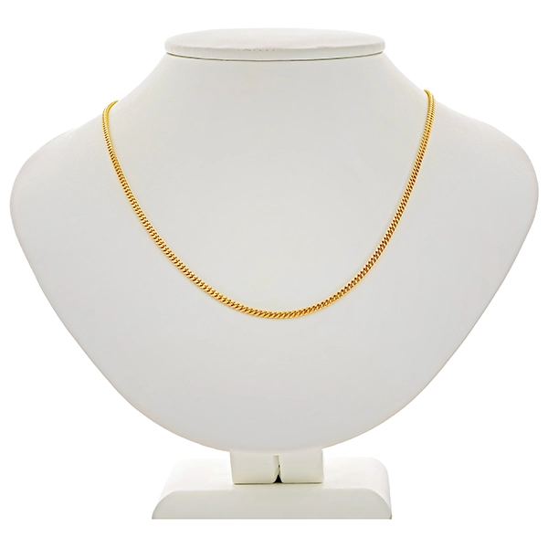 Kette, 8K, Gelbgold, Panzer-