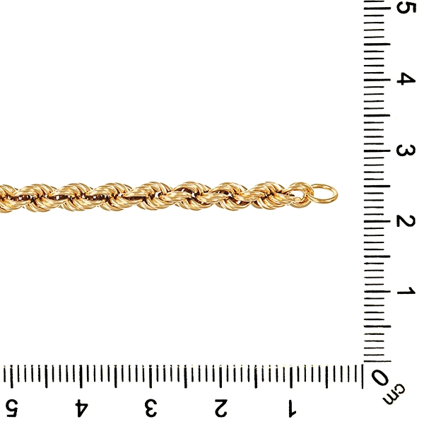 Armband, 14K, Gelbgold, kordel