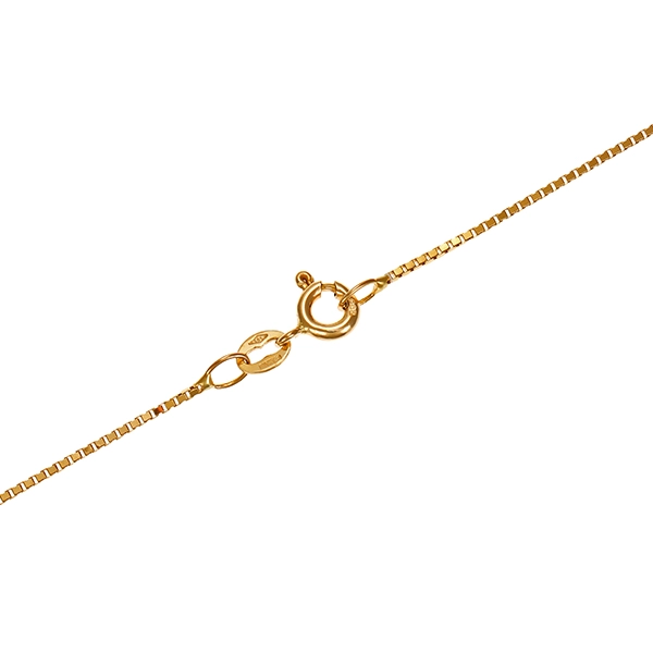 Collierkette, 14K, Gelbgold, Venezianer-