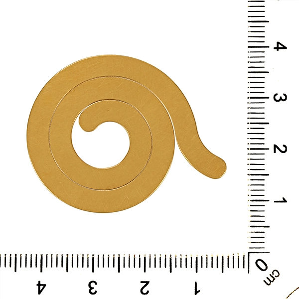 Anhänger, 18K, Gelbgold, Niessing