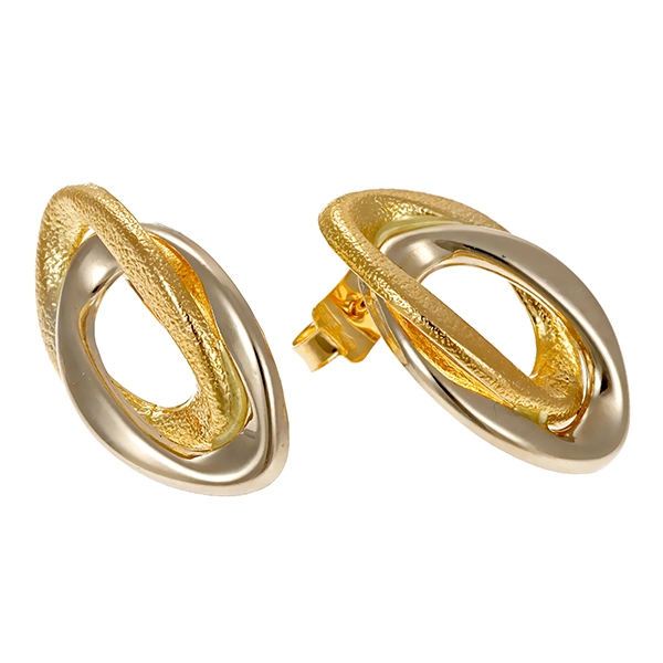 Ohrstecker, 18K, Gelbgold