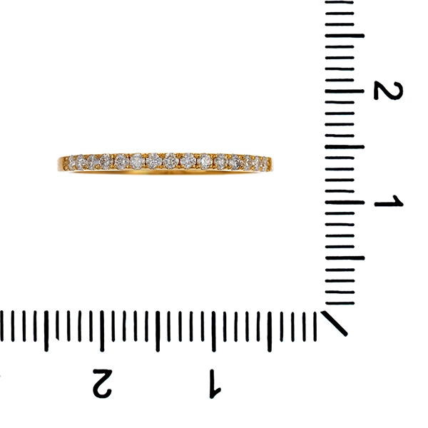 Diamantring, 18K, Gelbgold, Brillant