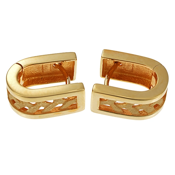 Creolen, 14K, Gelbgold
