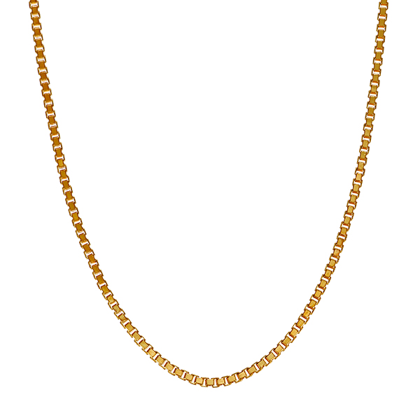Collierkette, 14K, Gelbgold, Venezianer-