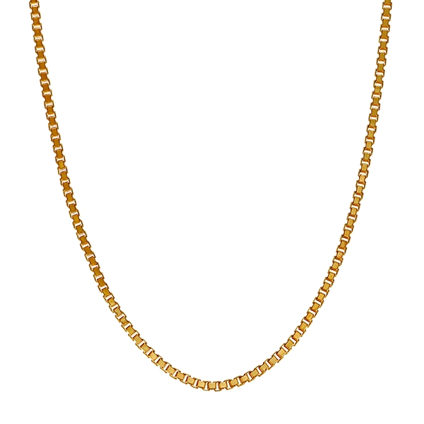Collierkette, 14K, Gelbgold, Venezianer-