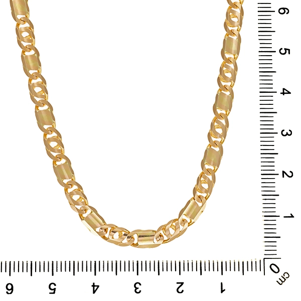 Kette, 14K, Gelbgold