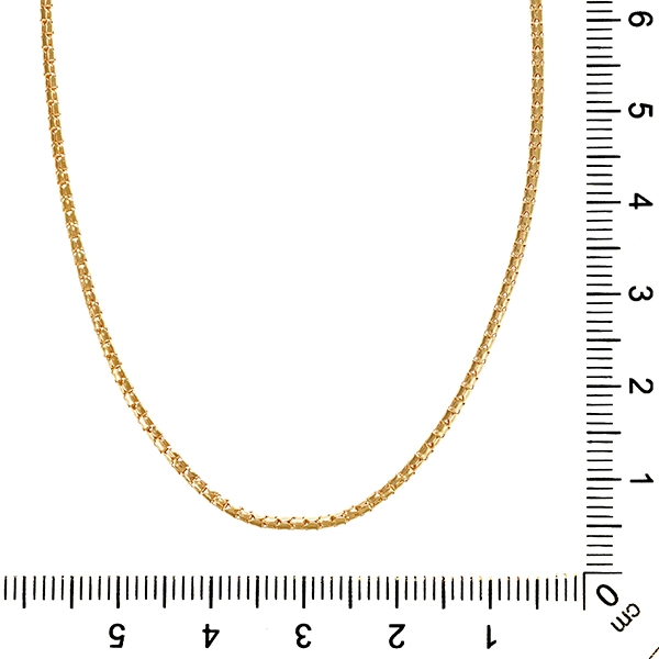 Collierkette, 14K, Gelbgold