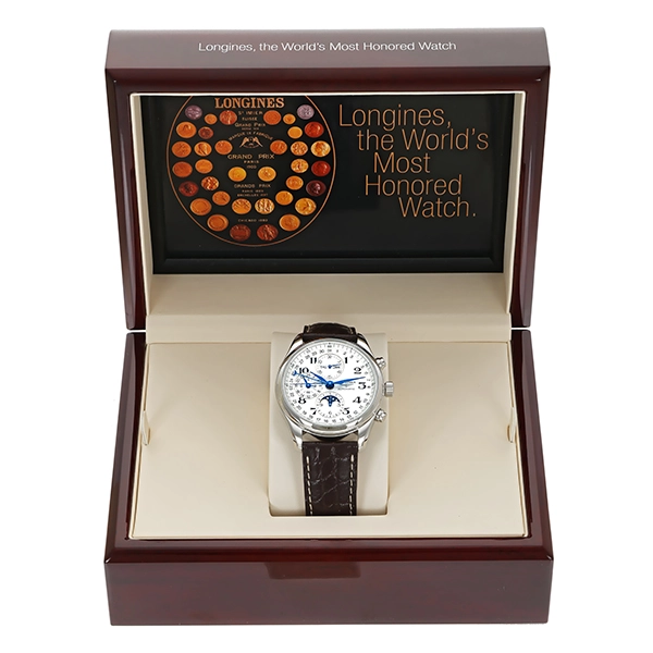 Herrenuhr Longines 'Master Collection Chrono Moonphase' Chrono-Automatik