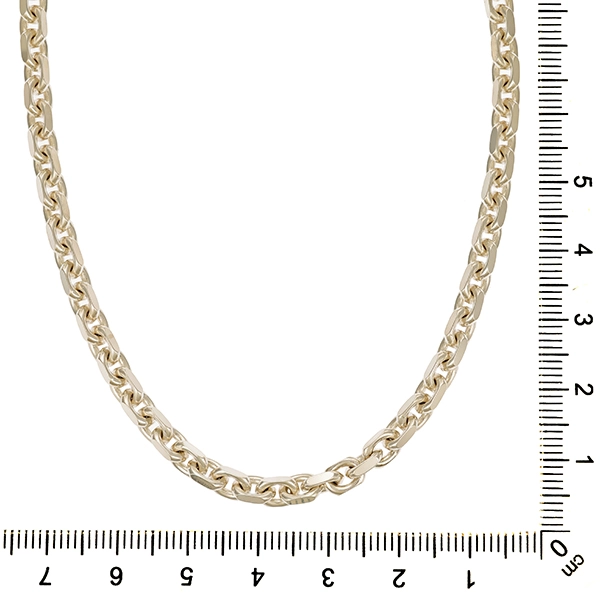 Kette, 925, Silber, Anker-