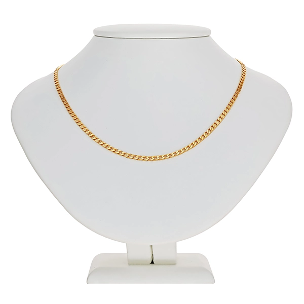 Goldkette, 14K, Gelbgold, Panzer-