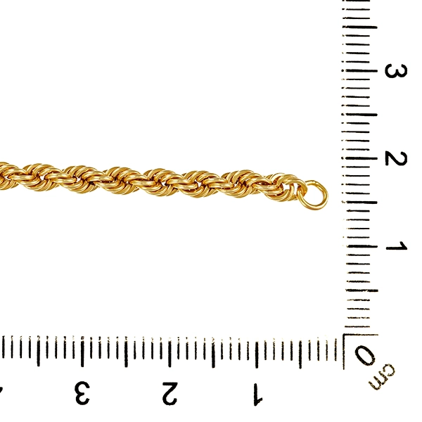 Armband, 14K, Gelbgold, Kordel