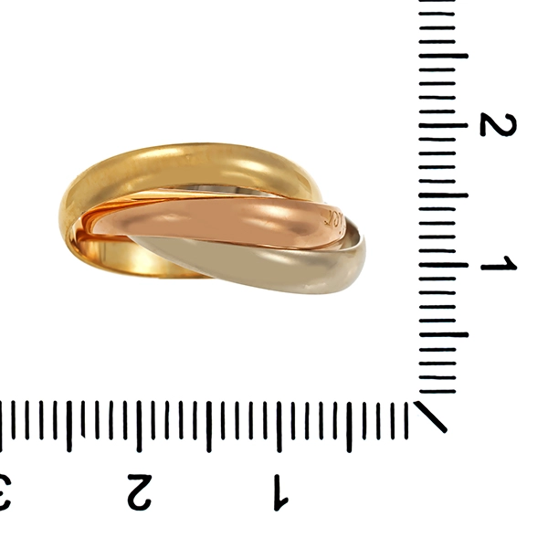 Ring, 18K, Rot-/Weiß-/Gelbgold, Cartier
