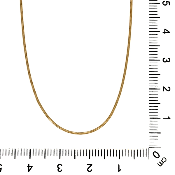 Collierkette, 14K, Gelbgold