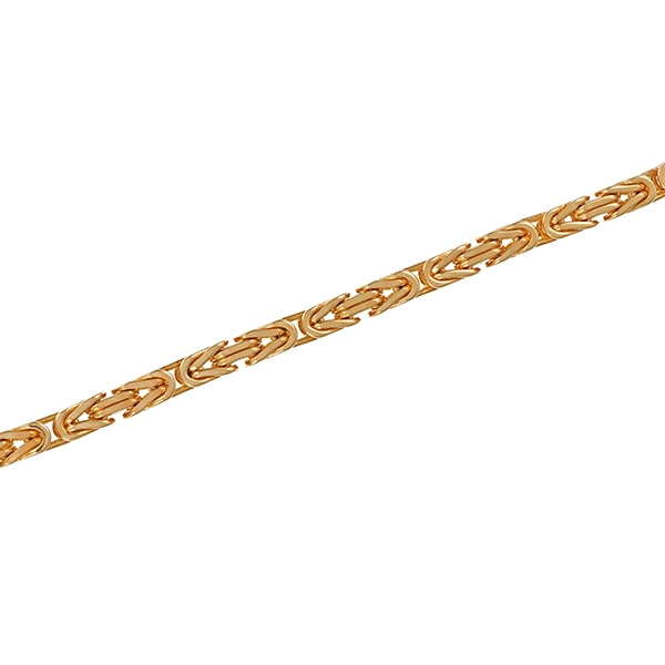 Armband, 14K, Gelbgold, Königs-