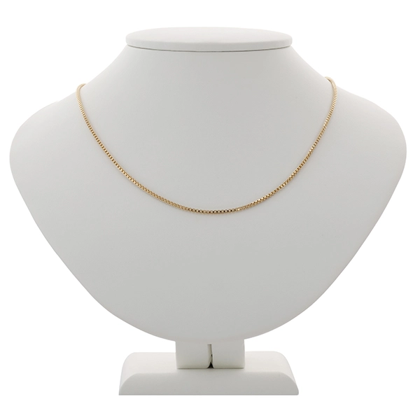 Collierkette, 14K, Gelbgold, Venezianer