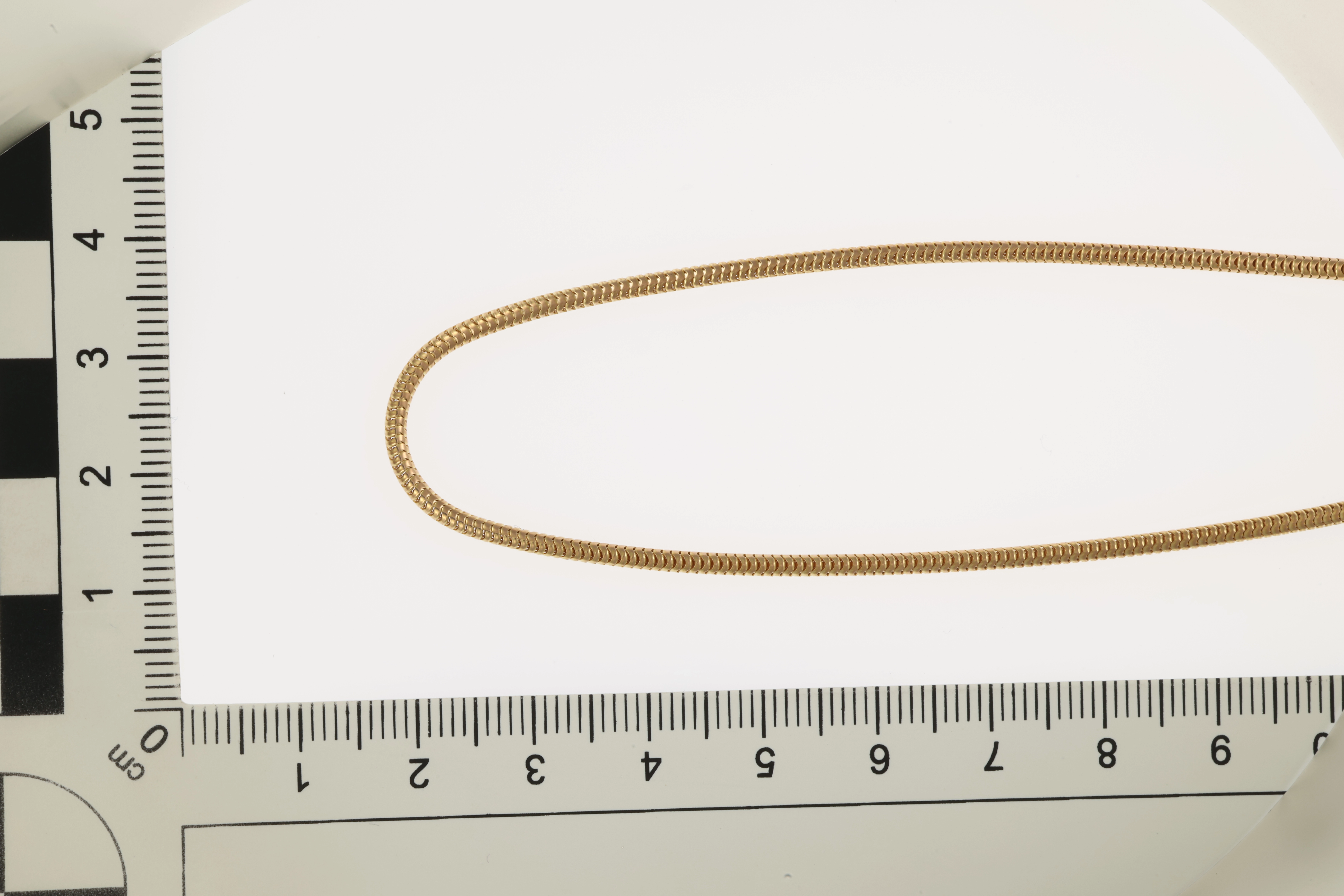 Kette, 14K, Gelbgold, Schlange