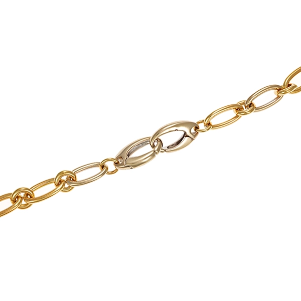 Collier, 14K, Gelb-/Weißgold
