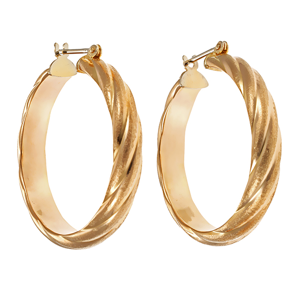 Creolen, 8K, Gelbgold