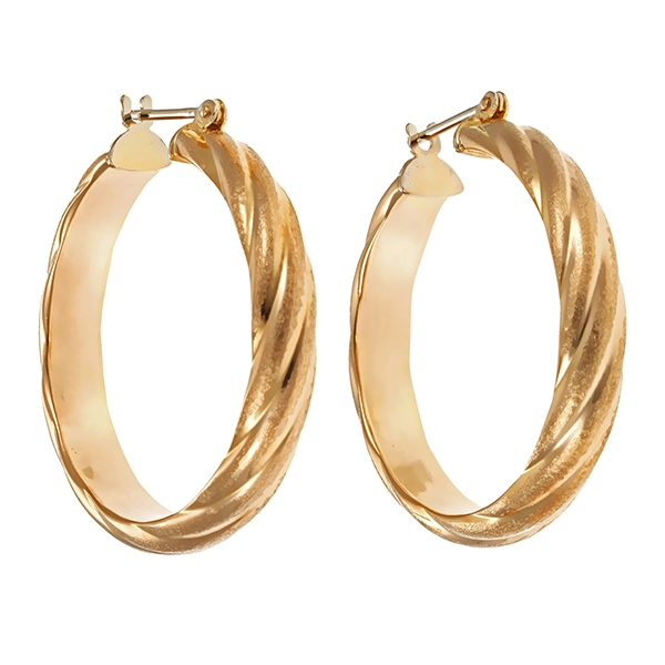 Creolen, 8K, Gelbgold