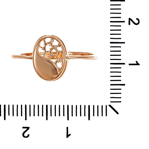Ring, 14K, Rotgold