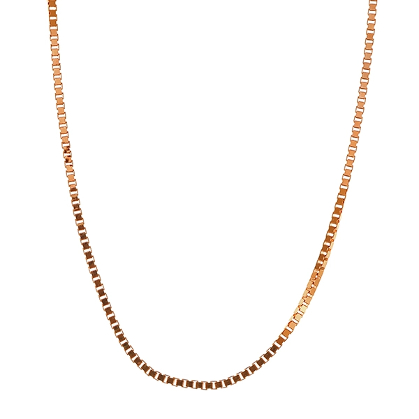 Collierkette, 14K, Rotgold, Venezianer-